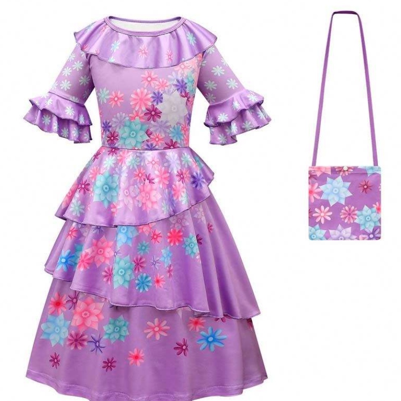 2022 Prințesa Encanto Mirabel Costum Dress Party Encantoisabela Madrigal Costum HCIS-006