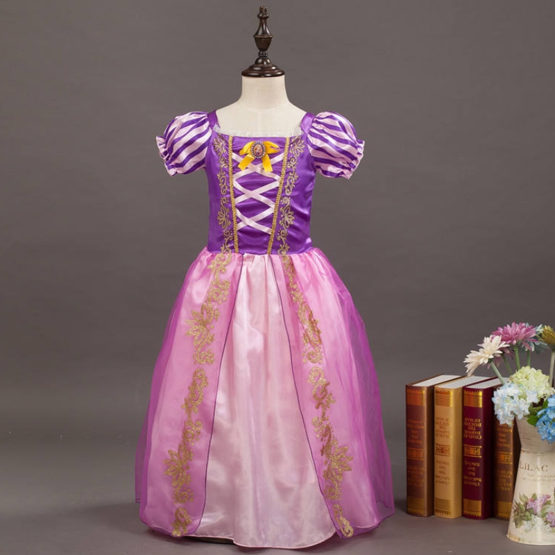 Fete rapunzel prințesa cosplay rochii de petrecere cadou rochie de ball rochie de aniversare costum de film denaștere