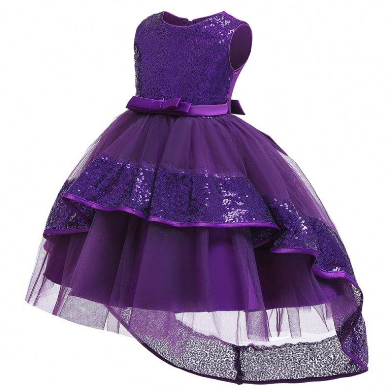 Baige pentru copii rochie prințesa fete de flori denuntă rochii de fete petrecere 3-10 year baby