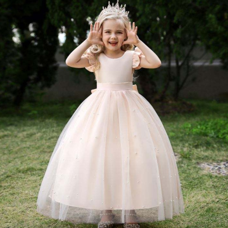 4-14 ani rochie din dantelă de flori fete haine prințesa petrecere pageant rochie lungă pentru copii pentru fete pentru fete îmbrăcăminte de seară