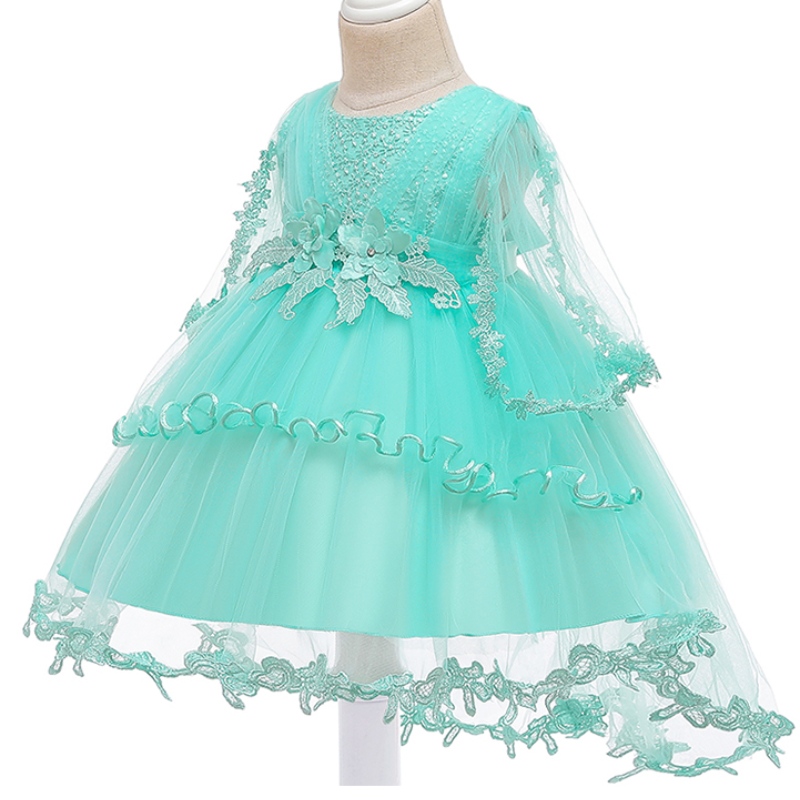 Ansoonoua design rochie de șaluri de tifon flori pentru copii \\\\ fustă tutu rochie de petrecere de Crăciun pentru fetițe