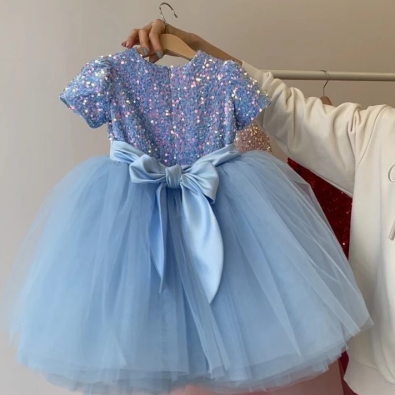 Rochii de petrecere prințesă pentru copii pentru copii elegante de onoare Copii de prom 4 5 6 7 8 9 10 ani seara Tutu Carnaval Costum