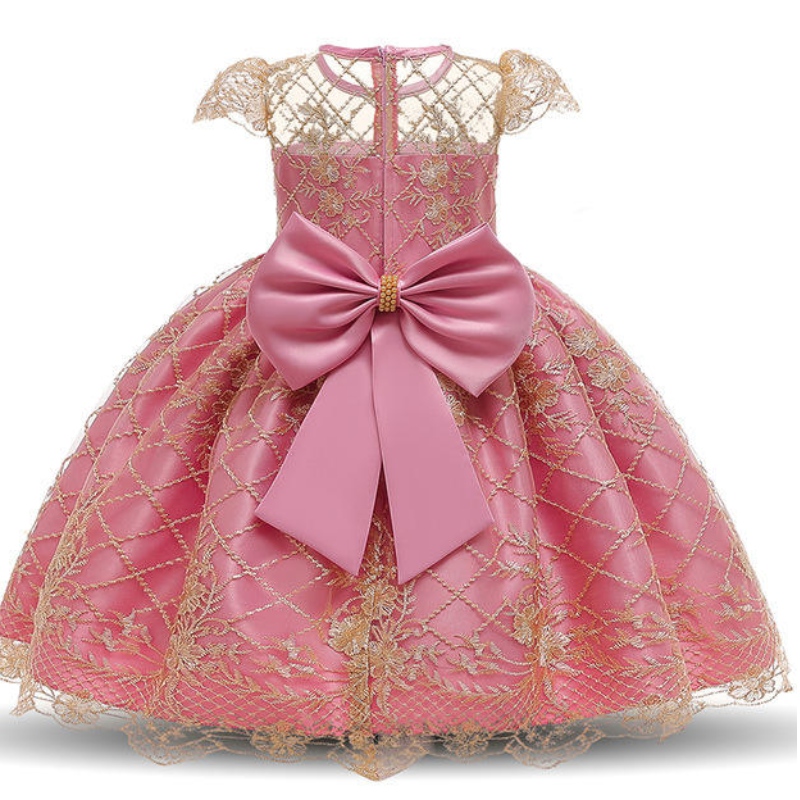 Rochie de vară prințesă rochie de petrecere pentru fete mici rochie de mireasă în stil occidental