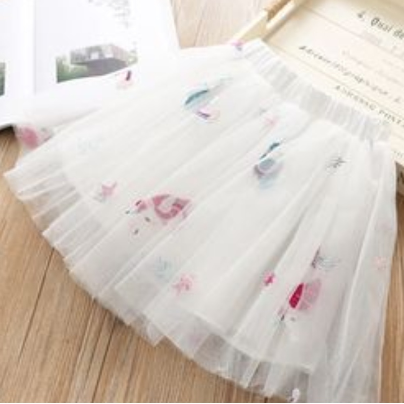 Fete bebeluși Rochii unicorn Tricou de vară + Tutu Rochie prințesă pentru copii Mânecă scurtă Haine Set pentru copii 2pcs Costum de petrecere