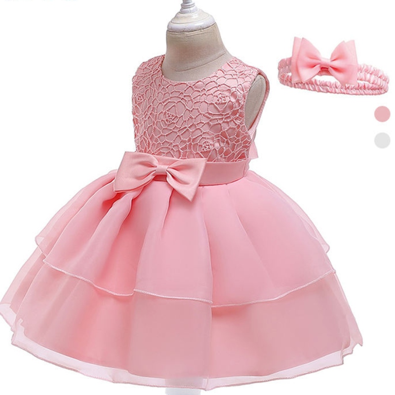 Ansoo New Girls \\\\ \'rochie rochie cu dantelă rochie prințesă rochie cu o pălărie pentru 3-24 luni copil copil