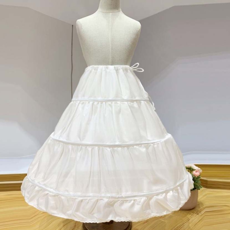 Fustă de petticoat Baige Fashion Crinoline pentru fete pentru rochie de minge pentru rochie de mireasă