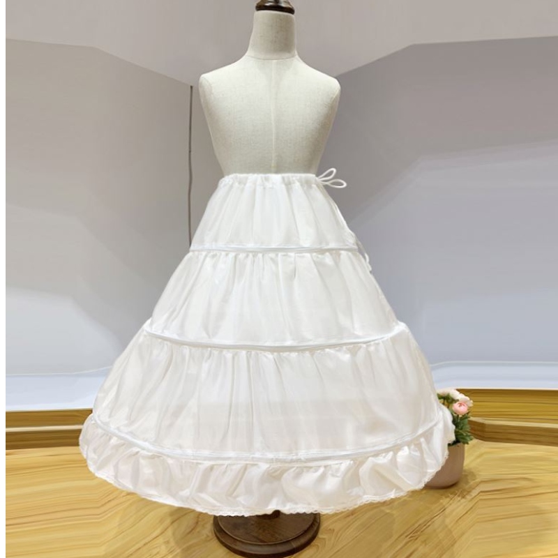 Fustă de petticoat Baige Fashion Crinoline pentru fete pentru rochie de minge pentru rochie de mireasă ps06