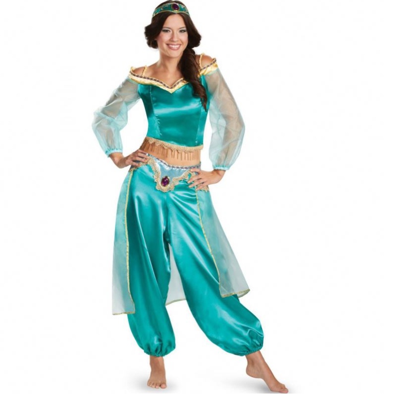 Uniforme de joc Europa și Statele Unite Halloween Costume Cosplay Sexy Aladdin Magic Lampa Jasmine Princess