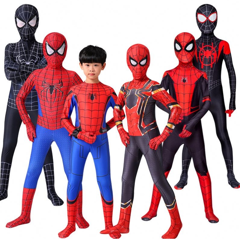 Producători Varietate cu ridicata de păianjen din lume paralel elastic și respirabil costume de îmbrăcăminte cosplay Marvel
