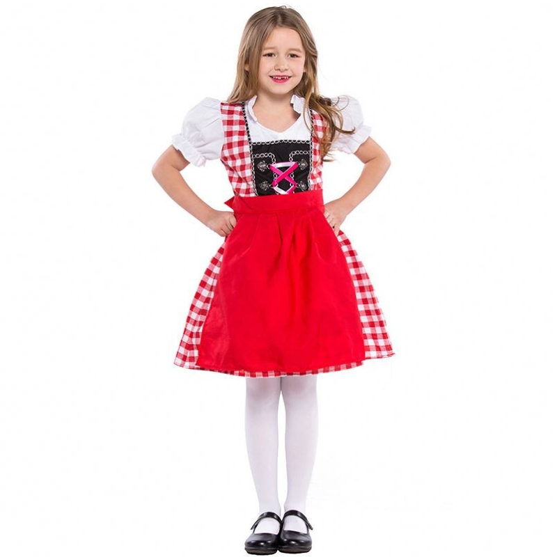 S-XL Child Germania Festival de bere Chelner Cosplay Costume Băieți și fete Oktoberfest Costume pentru copii