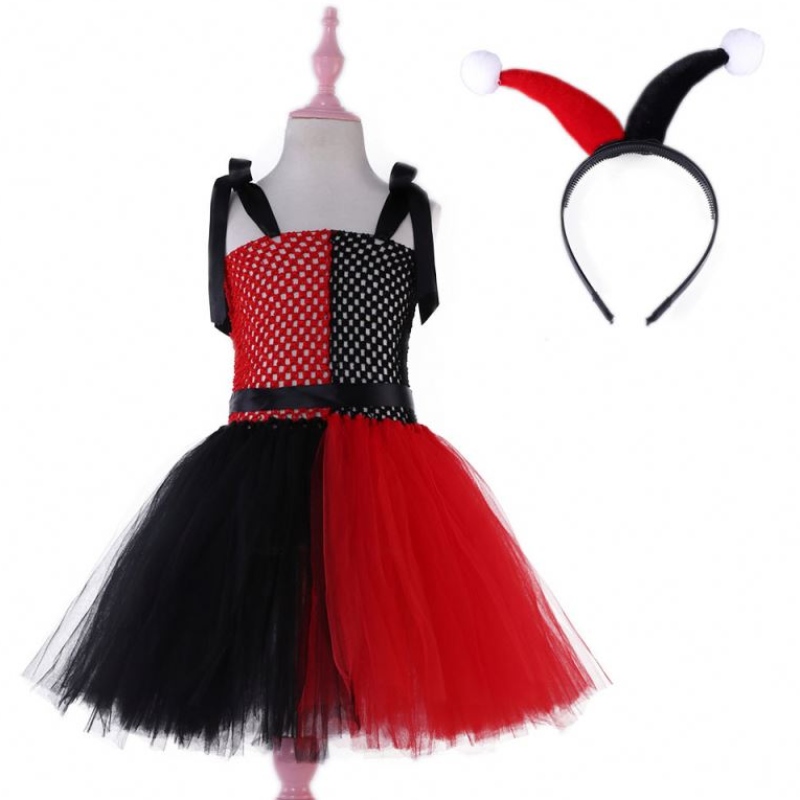 Suicide Harley Squad Quinn Anime Costume Purim Christmas Halloween Party Cosplay Rochie pentru copii