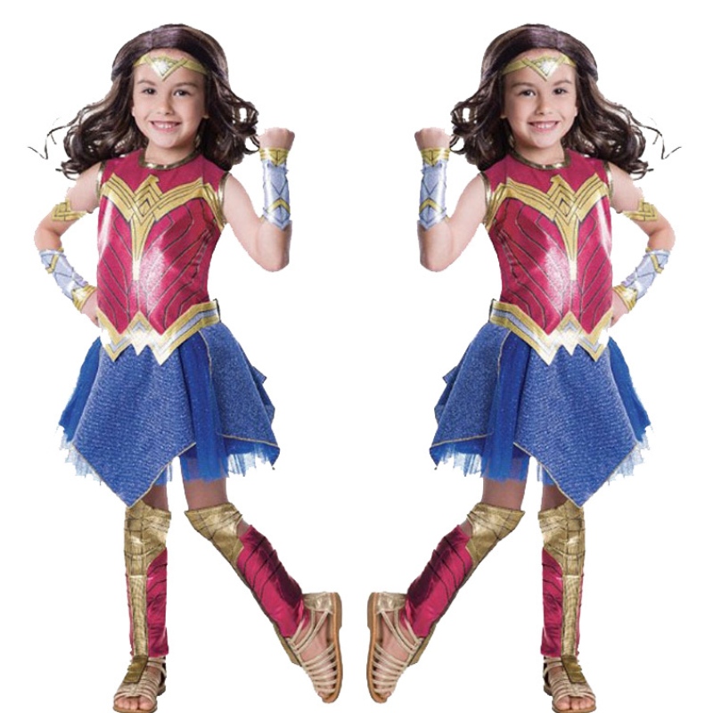 Wonder Woman Film Copil \\\\ Costum valoric pentru copii Fancy Fancy Deluxe Îmbrăcăminte