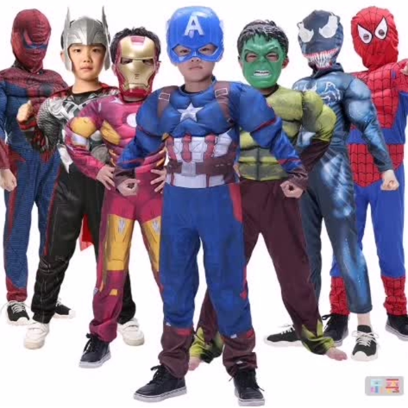 Fashion Cool American Movie Super Hero Cosplay Costum pentru copii pentru copii