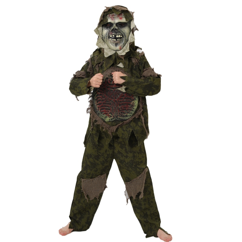 Costum de Halloween Costum de Halloween Coplay Coy Coy Monster Costum Horror Masca zombie